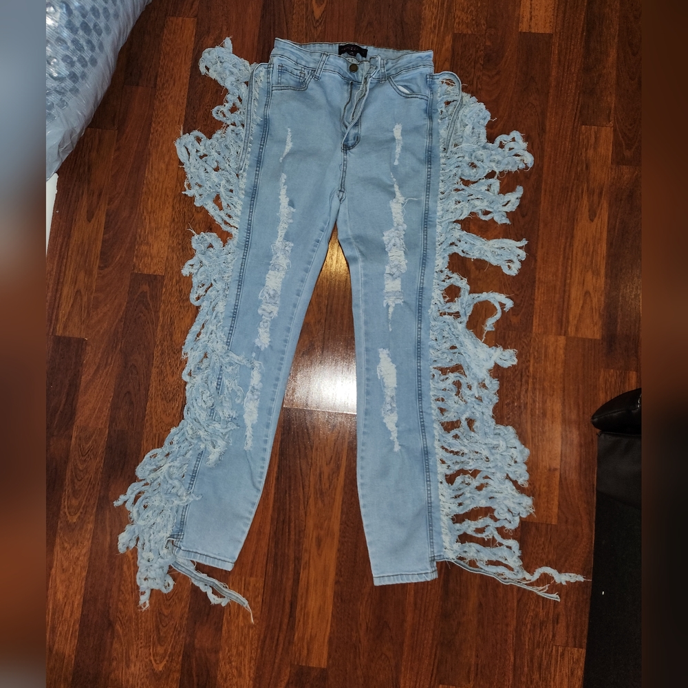 Fringe Jeans